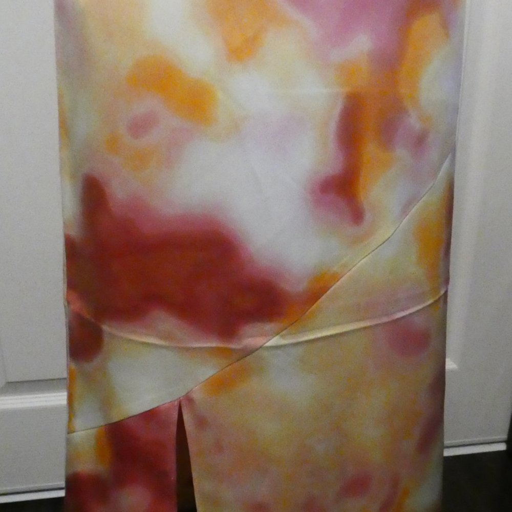 Marc New York Silky Maxi Skirt with Sexy Slit